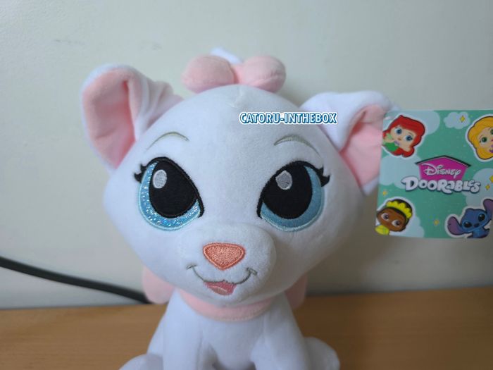 Peluche / Plush Disney Doorables Les Aristochats Marie The Aristocats - photo numéro 2