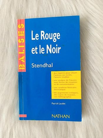 Patrick Laudet, Stendhal - Le rouge et le noir - Balises Nathan