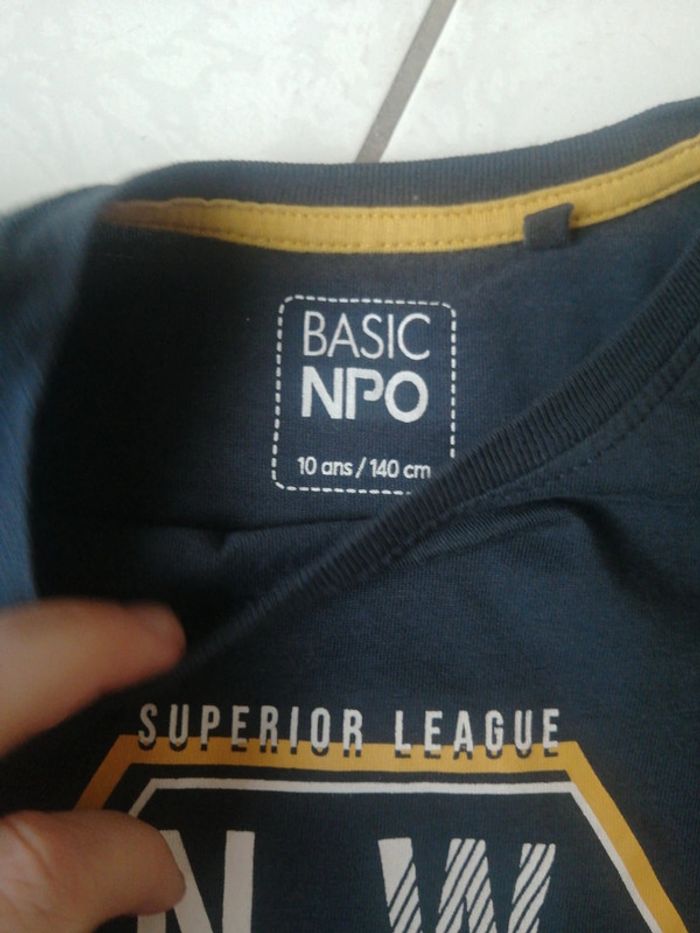 Tee shirt manche courte 10A - photo numéro 3