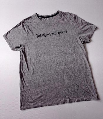 T-shirt gris L