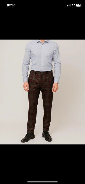🌸 Pantalon slim à carreaux 🌸