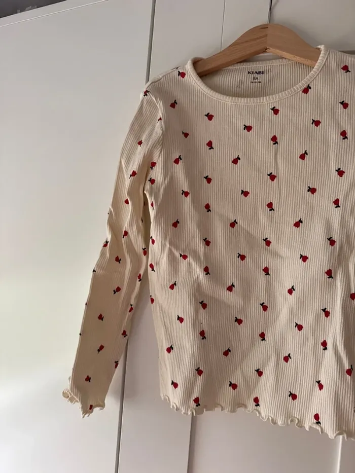 Haut manche longue fille - photo numéro 3