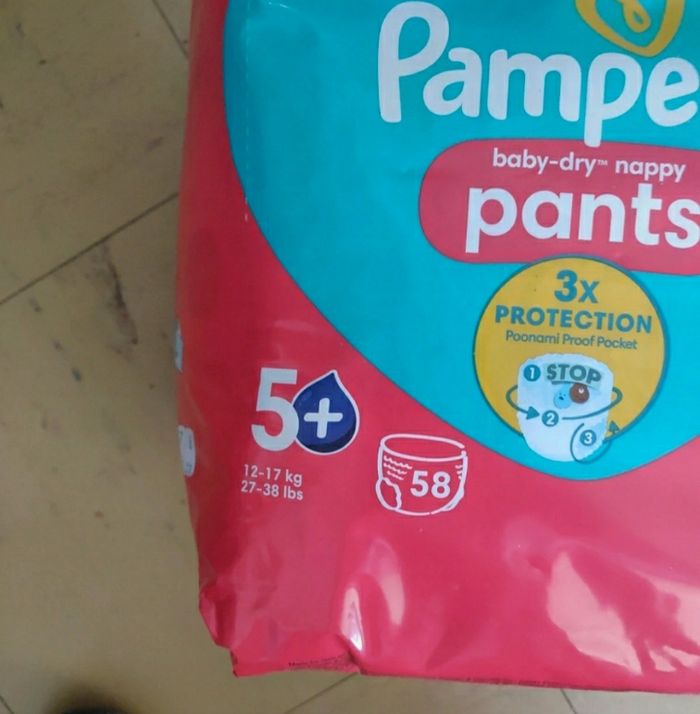 Couches culottes Pampers pant 5+ - photo numéro 2