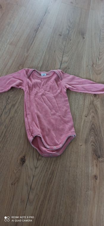 Body petit bateau 12 mois