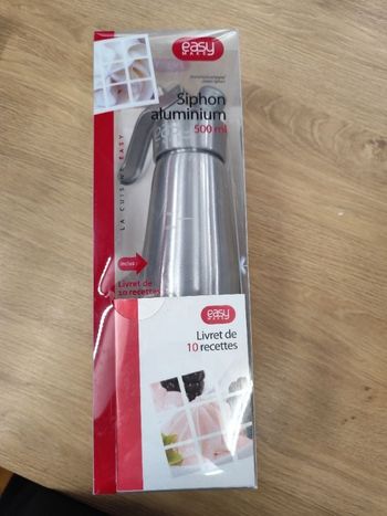 Siphon aluminium