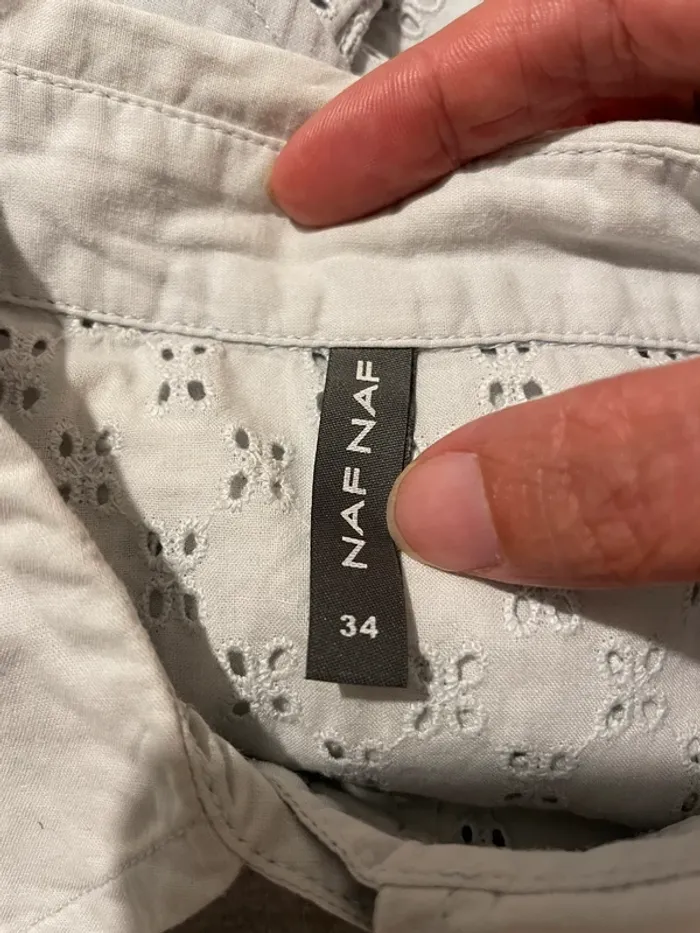 Chemise Naf Naf - Coupe cintré- Taille 34 - photo numéro 8