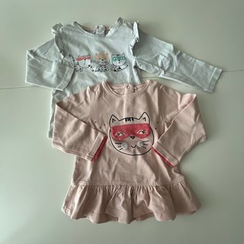 Lot de 2 tops orchestra 18 mois