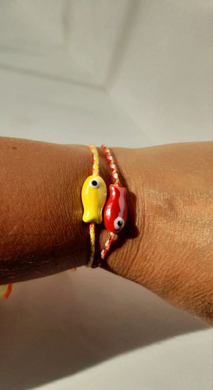 Duo bracelet poissons - photo numéro 3