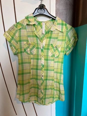 Chemise femme à manches courtes