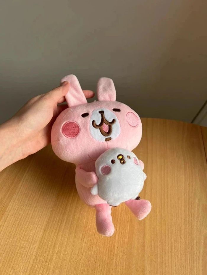 🌸 Peluche rose Kanahei’s Small Animals Taiwan – Neuve et rare - photo numéro 7