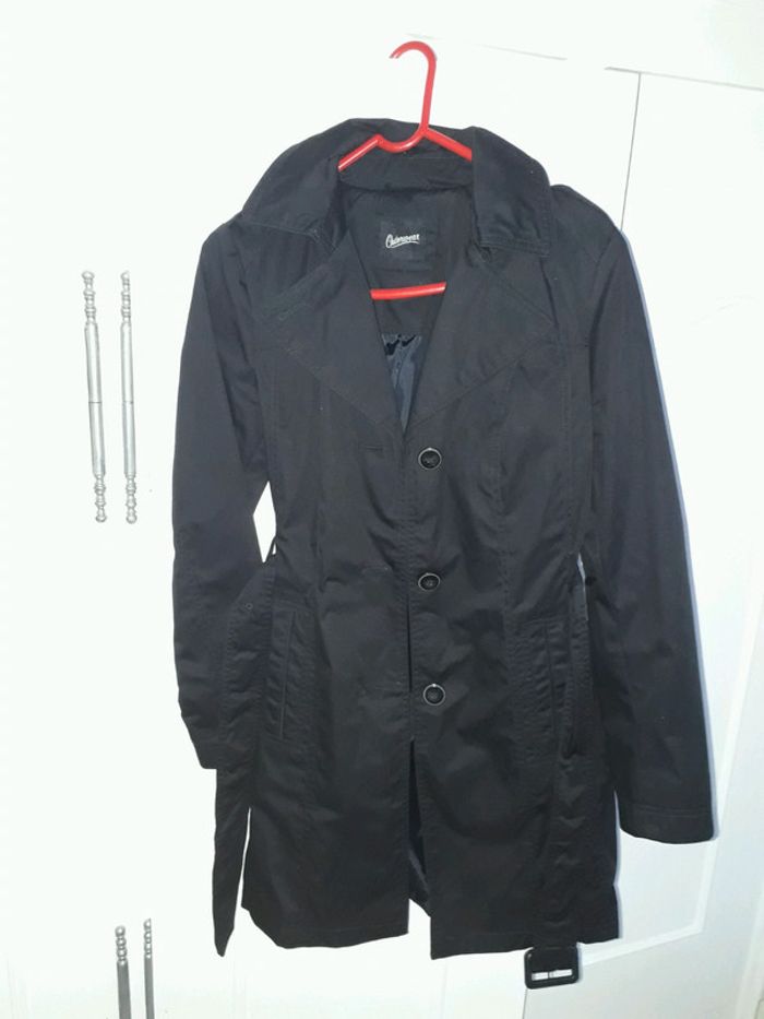 Veste longue noir Outerwear comme neuve taille M