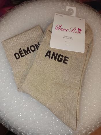 chaussettes femmes paillettes