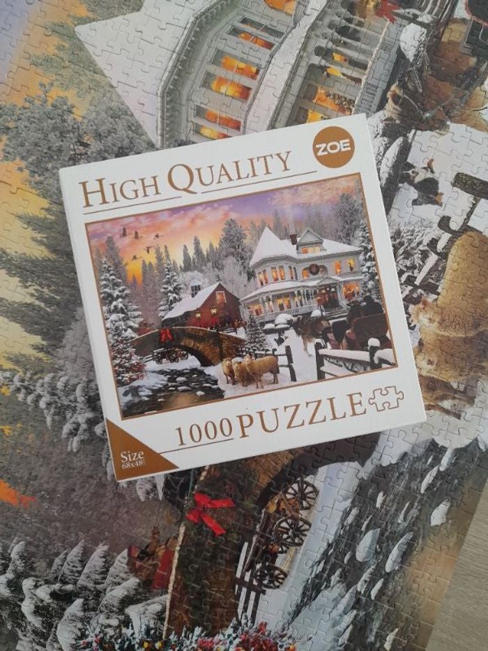 Puzzle 1000 pièces