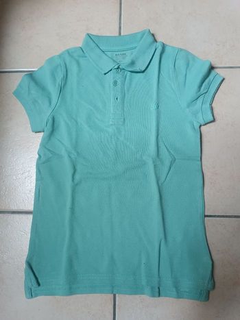 Polo vert Kiabi 8 ans