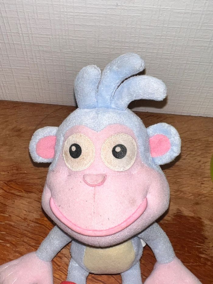 Ancienne peluche parlante babouche singe de dora l'exploratrice - photo numéro 3