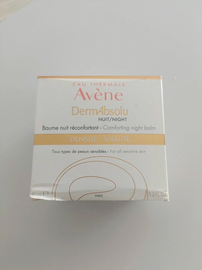 Baume nuit dermabsolu Avène