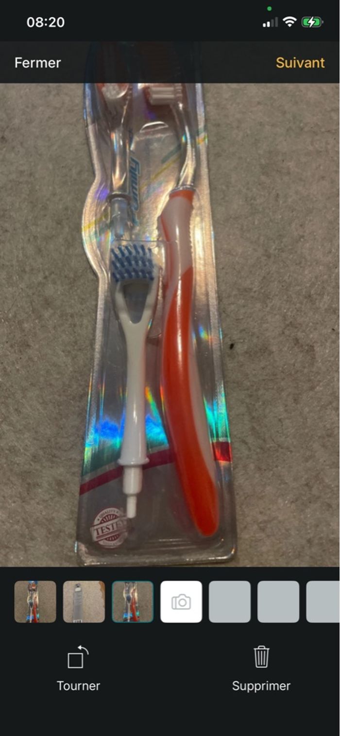 Brosse à dents Mesure neuve avec têtes interchangeables - photo numéro 2