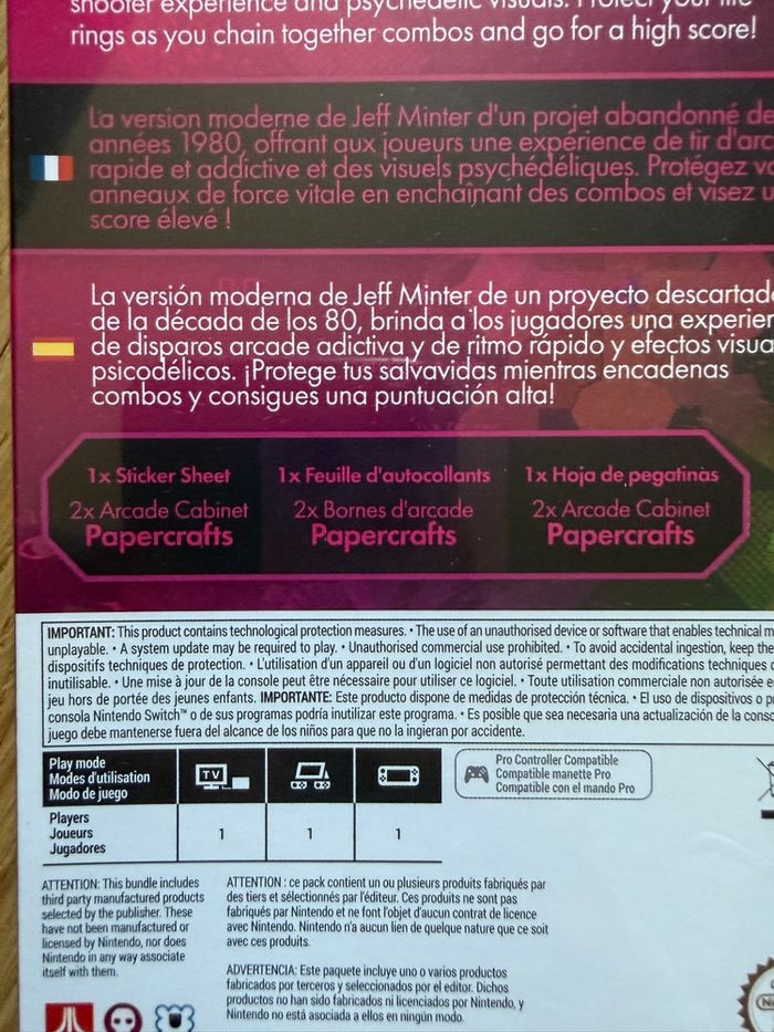 Akka Arrh Special Edition jeu Nintendo Switch NEUF sous blister - photo numéro 3