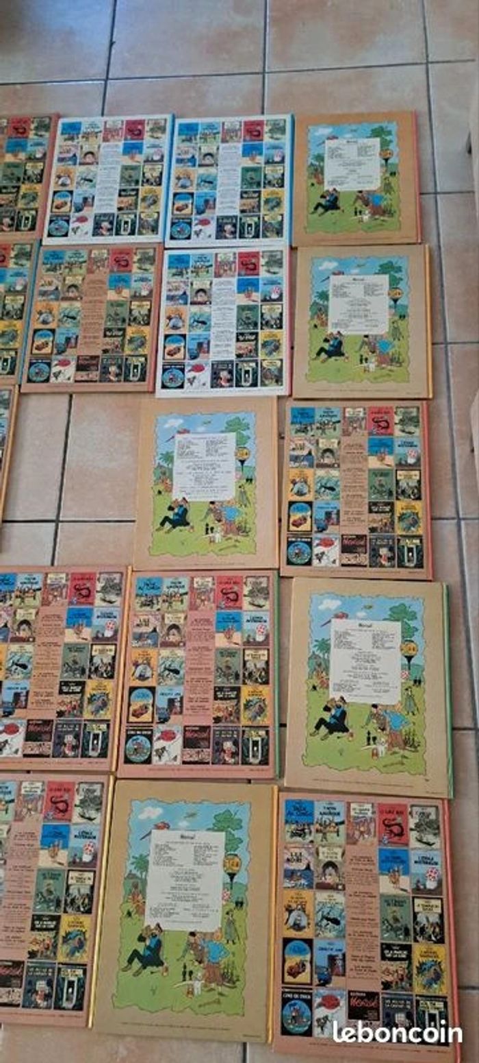 24 BD Tintin ancienne 1966/1976 15€ la BD ou lot - photo numéro 2
