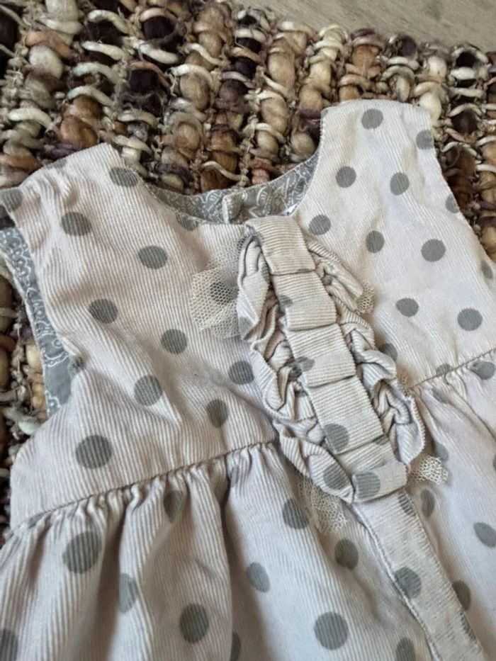Robe bébé Zara grise 18/24 mois - photo numéro 2