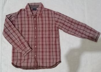 Sergent major chemise carreaux rouge