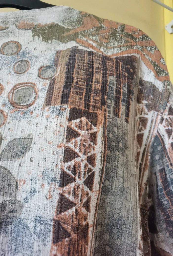 Chemise 44 à motif marron - photo numéro 7