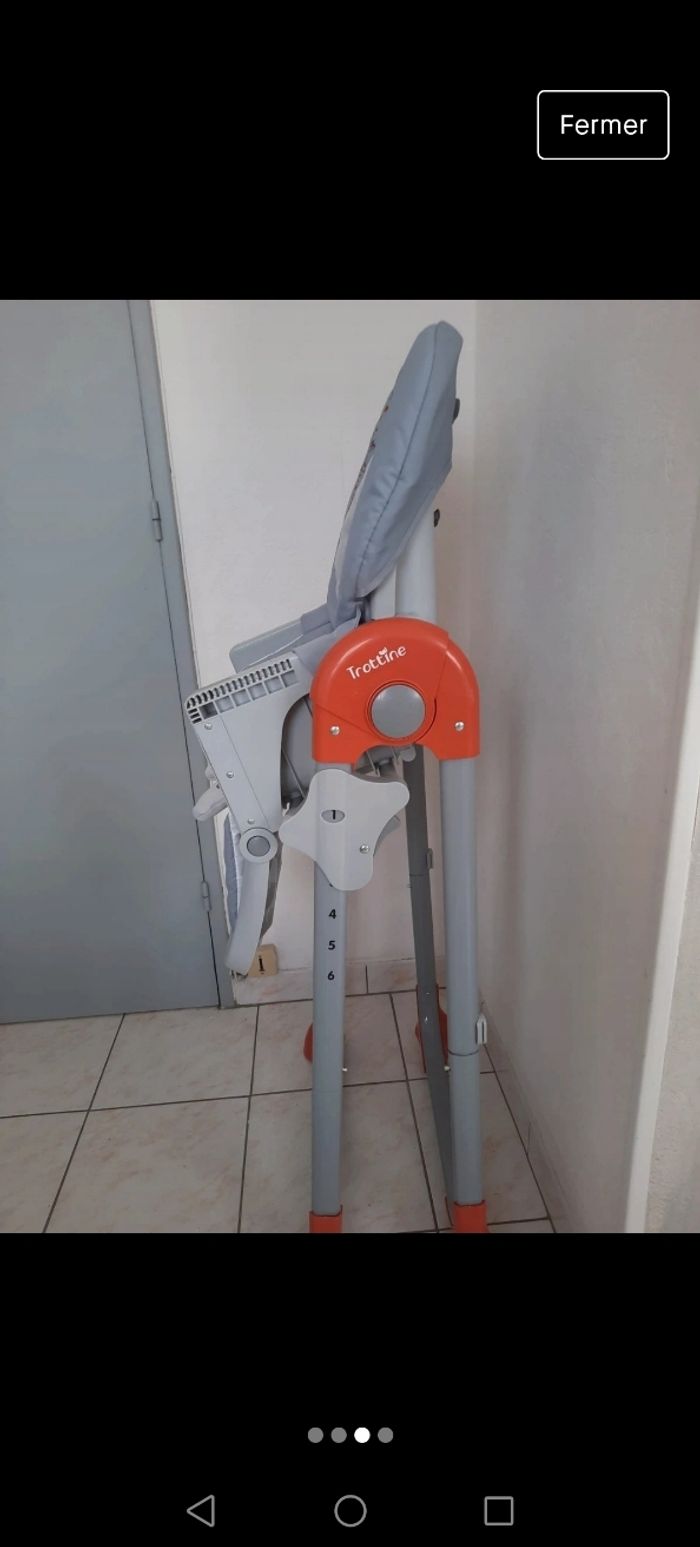 Chaise haute Trottine - photo numéro 3