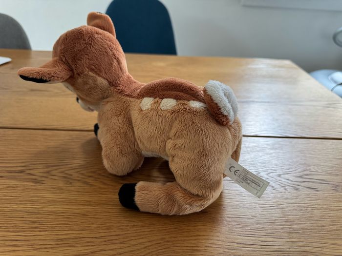 Peluche Disney Bambi daim très bon état enfant bébé - photo numéro 3