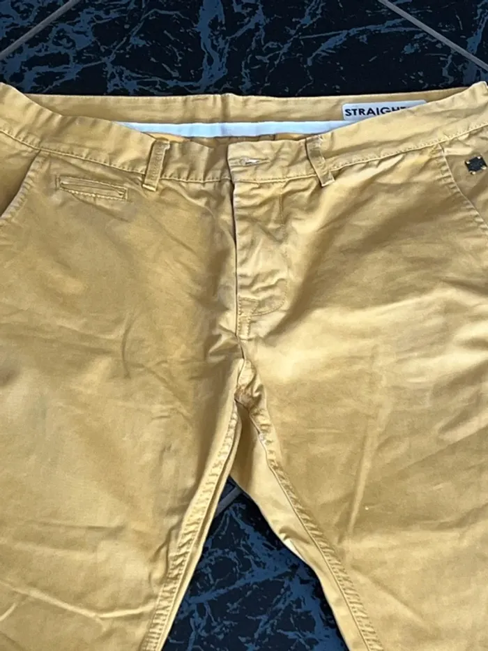 Pantalon moutarde W35L34 - photo numéro 2