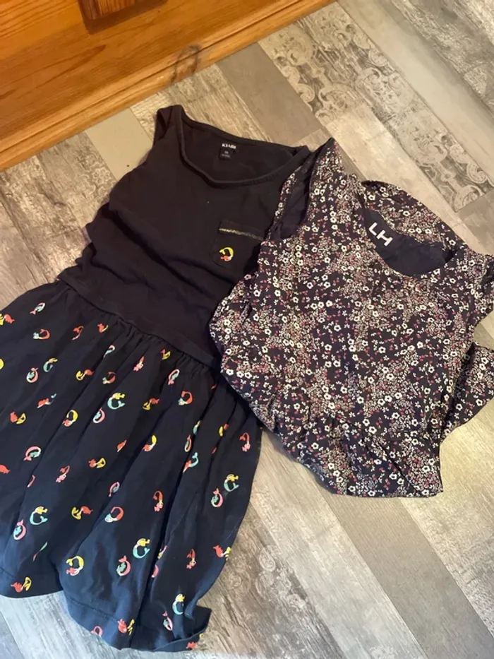 Lot robes filles 8 / toutes marques - photo numéro 5
