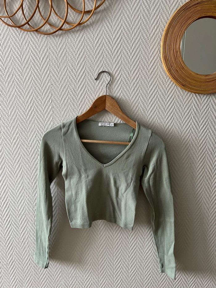 Top manches longues femme XS Stradivarius