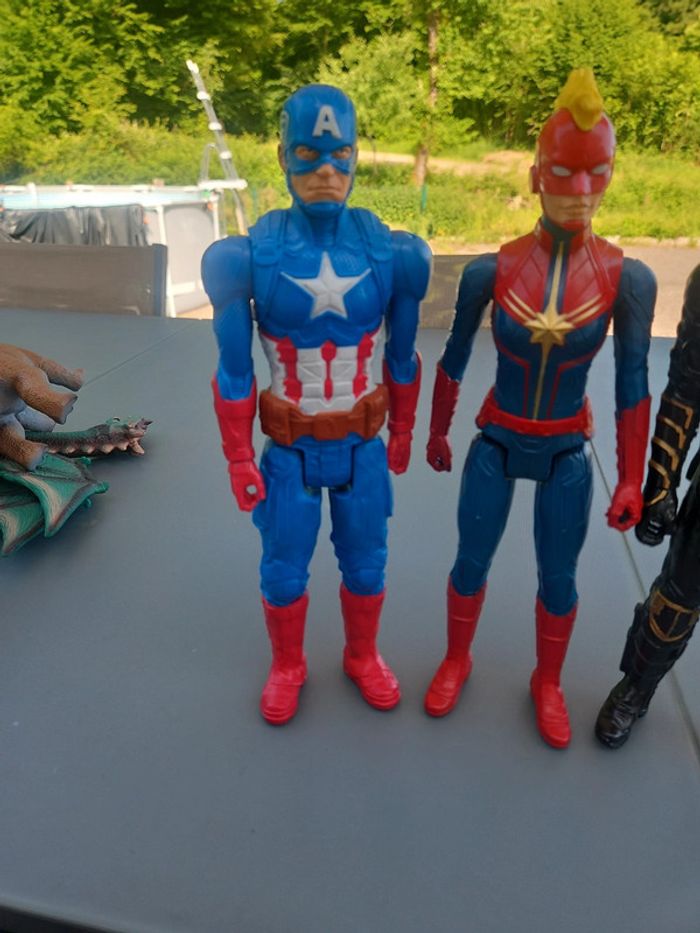 Lot de 3 figurines marvel 30cm - photo numéro 2