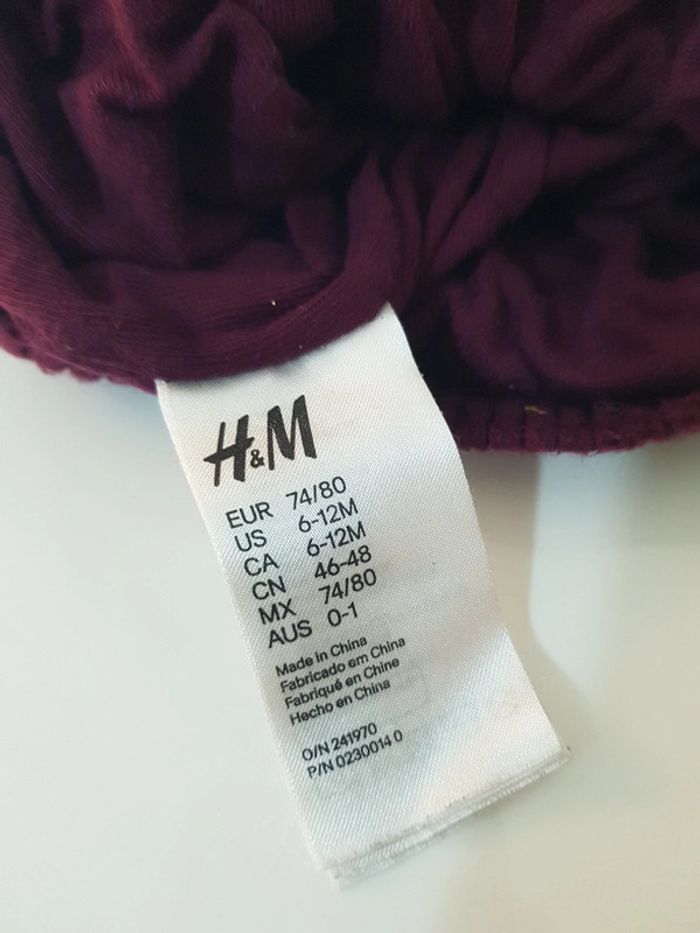 Bonnet mauve 6-12 mois - photo numéro 3