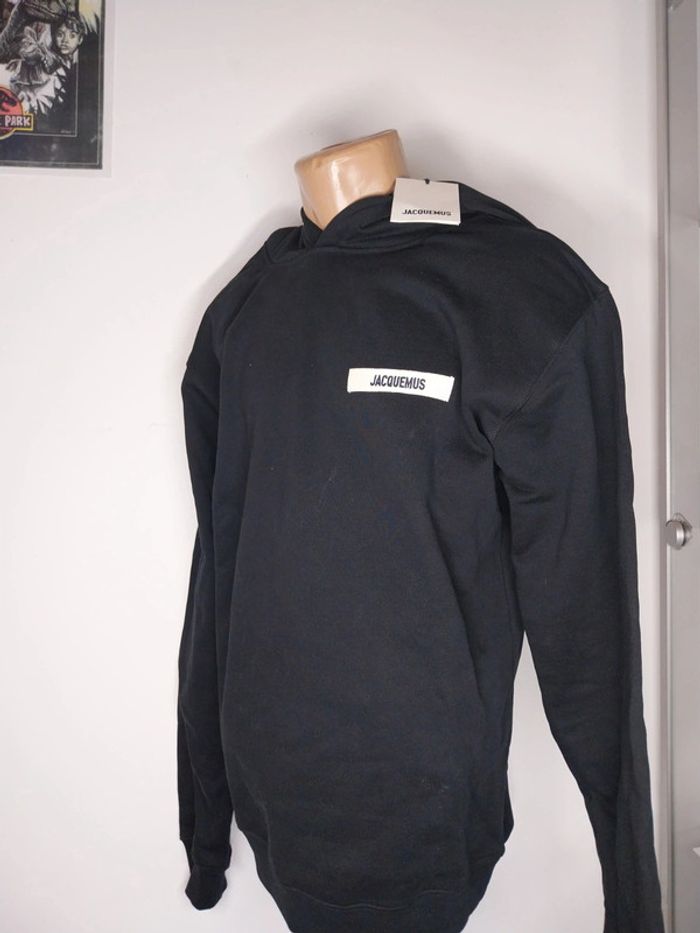 Pull sweat à capuche Jacquemus neuf avec étiquette L noir