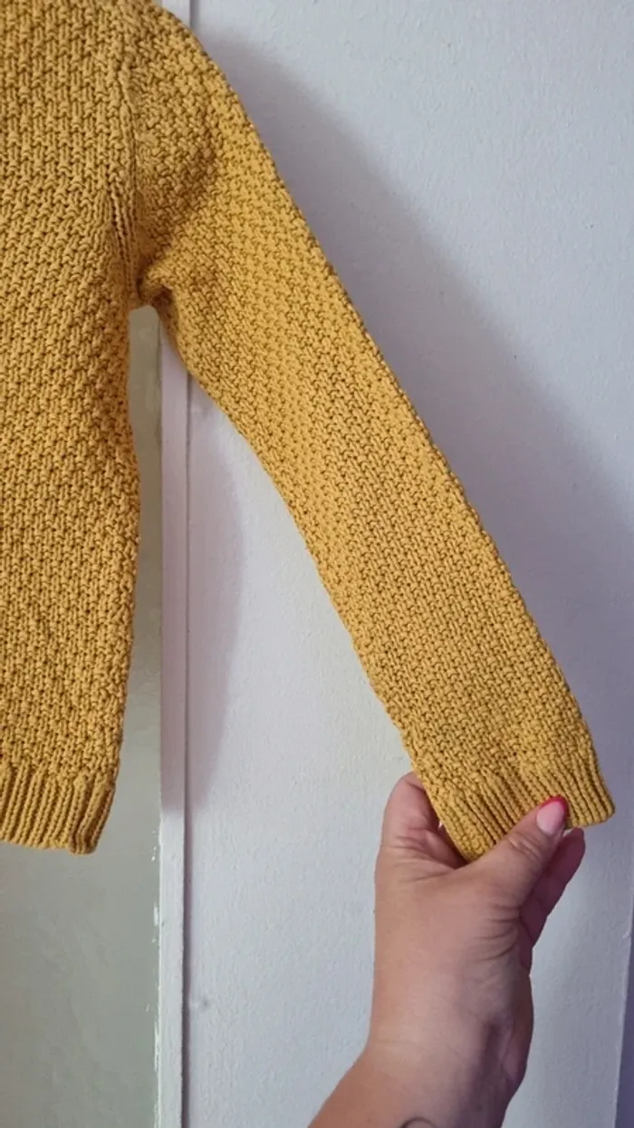 Pull moutarde taille 5 ans creeks - photo numéro 8