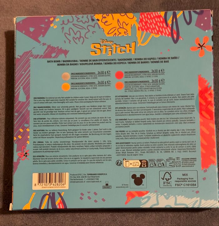 Coffret de bombes de bain Stitch - photo numéro 3