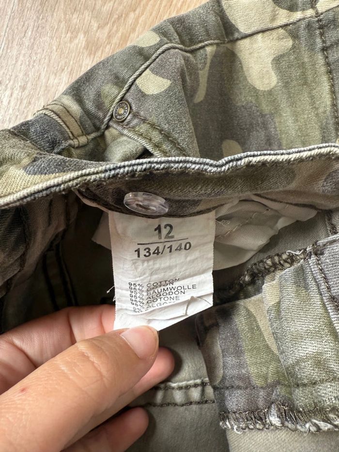 🎀 Mini short militaire taille 12 ans fille - photo numéro 4