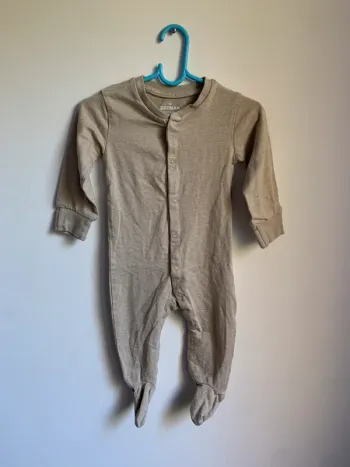 Pyjama beige bébé Zeeman - 6 mois