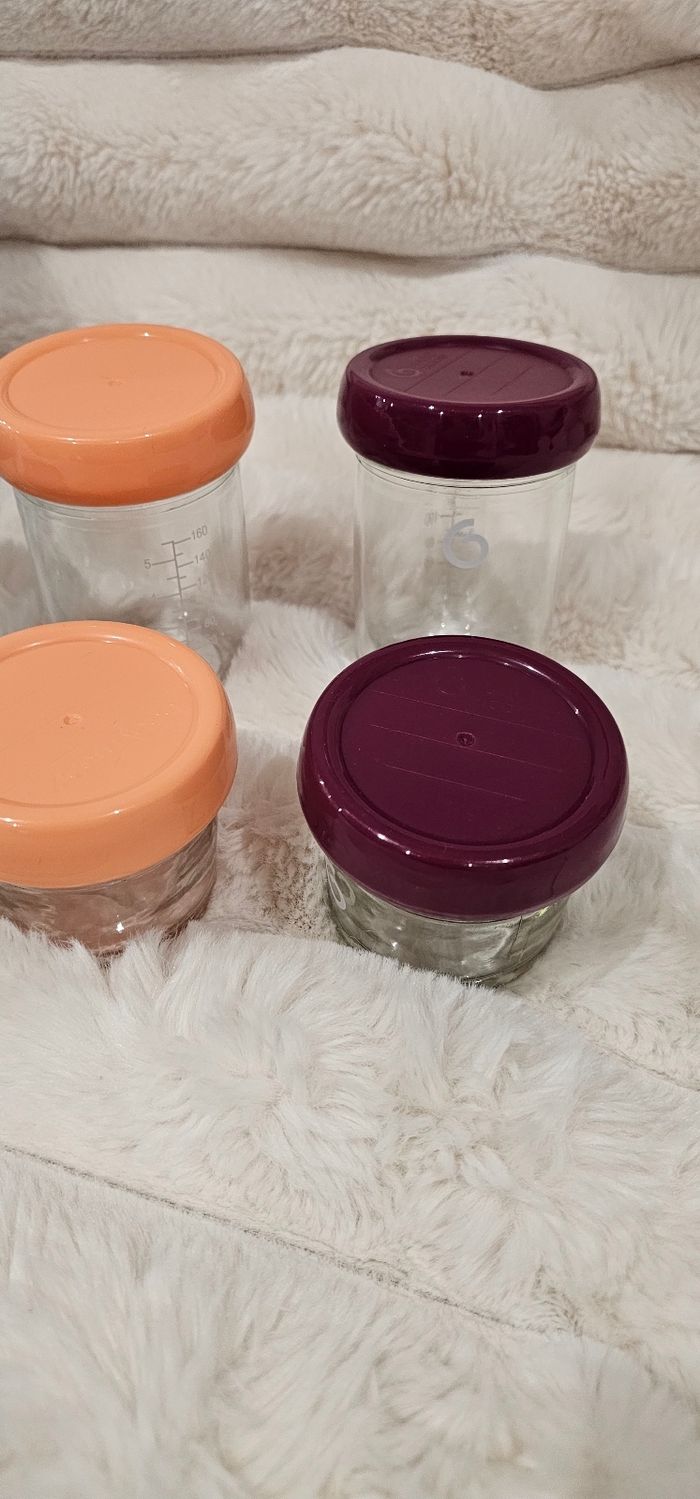 Lot de 8 pots en verre Babybols babymoov - photo numéro 4