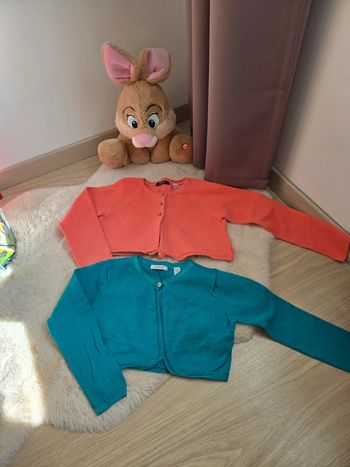 Lot de 2 boleros okaidi 6 ans