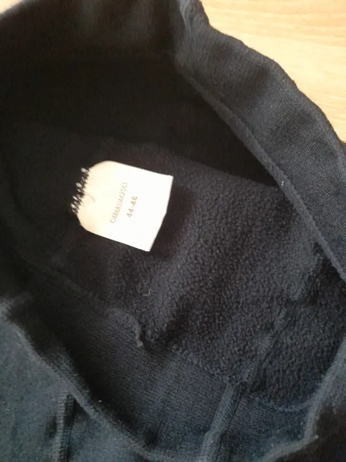 Collant chaud bleu marine sans pieds - photo numéro 3