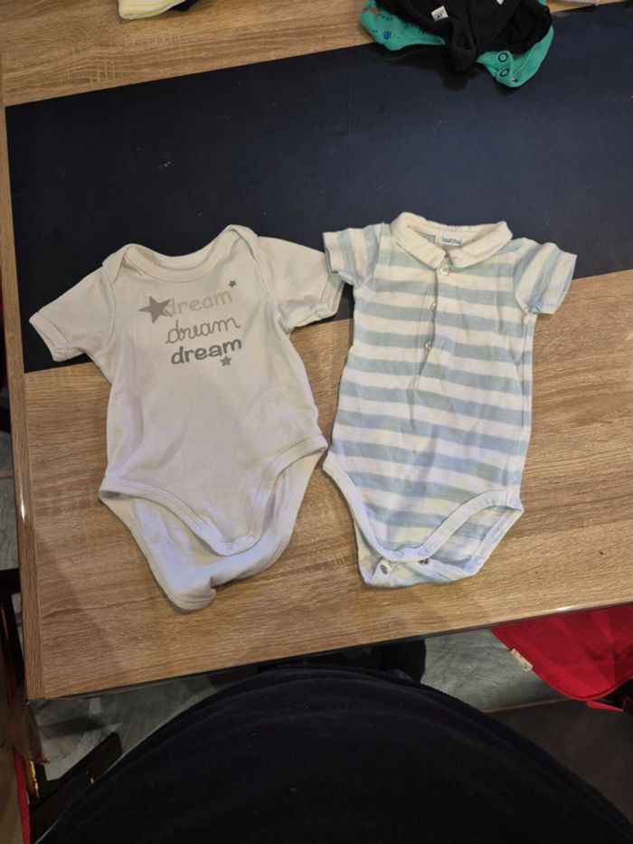 Lot de 2 bodys