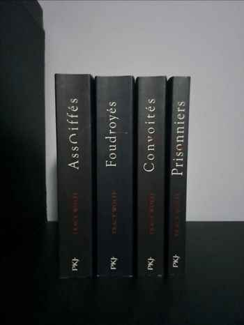 Livre tracy wolf - tome 1 à 4