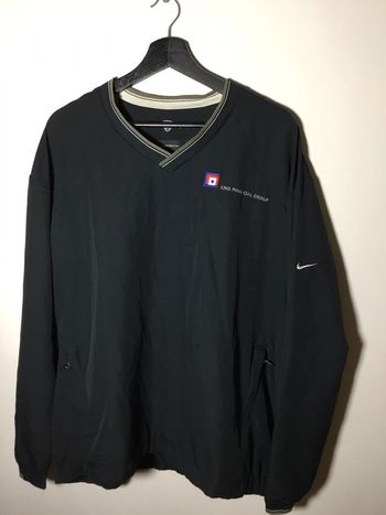 Sweat léger col V pour homme Nike Golf noir taille XL 161