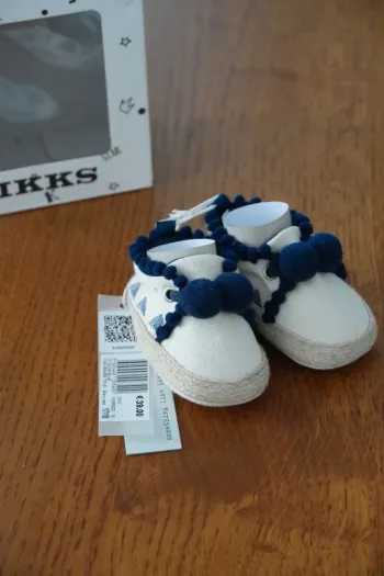 Espadrilles chaussures chausson été bébé IKKS neuves – taille 17/18