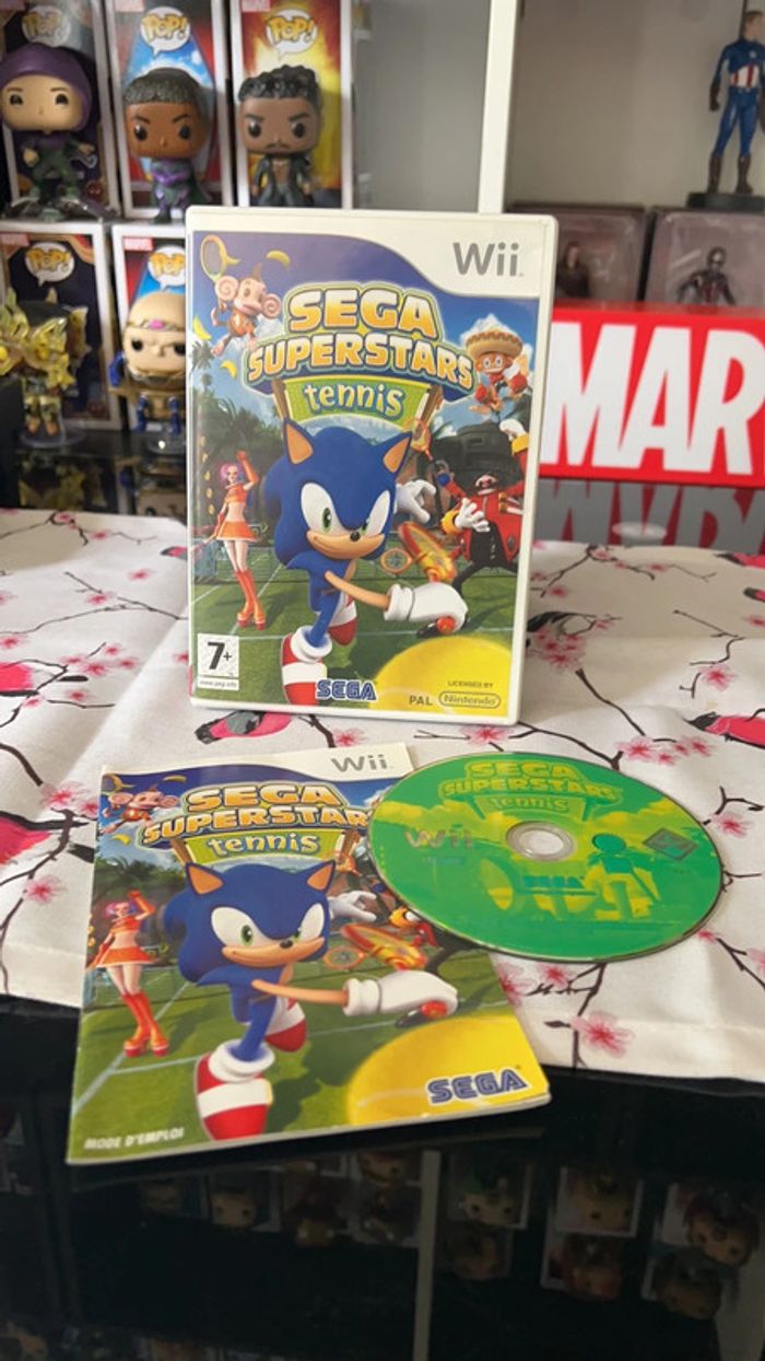 Jeu de wii sega superstars tennis