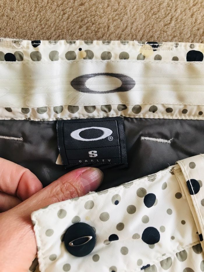 Pantalon ski oakley vintage S blanc motifs - photo numéro 5