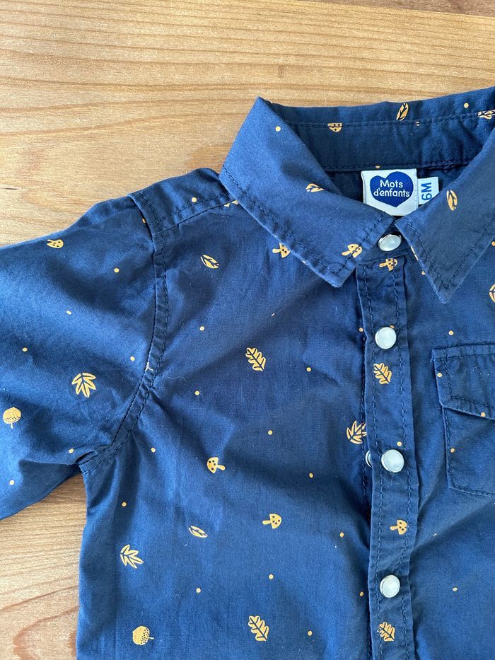 Lot de 2 chemises - 6 mois - photo numéro 5