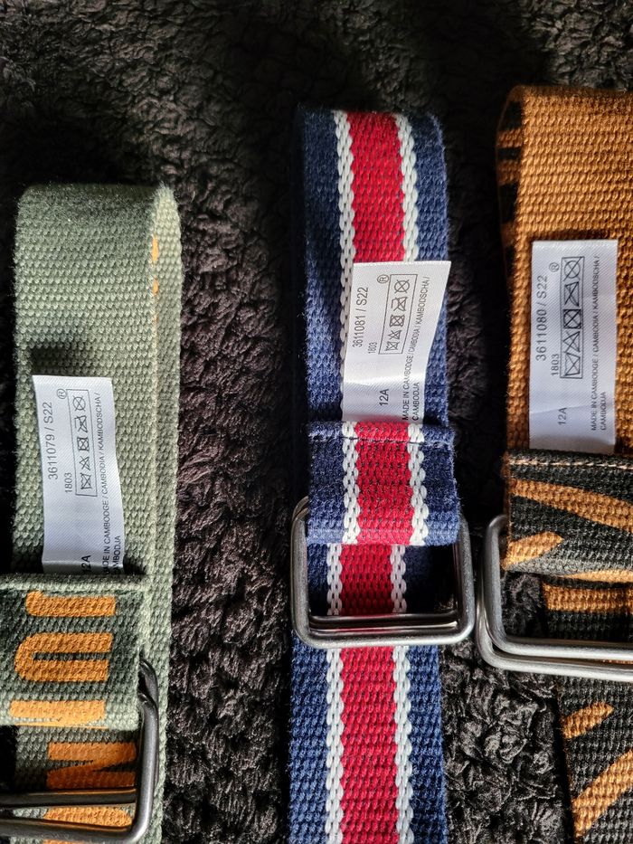 Vends lot de 3 ceintures garçon - photo numéro 2