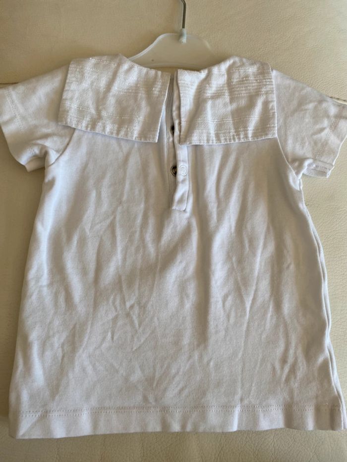 T-shirt Maison Marelle 36 mois col bateau marin - photo numéro 6